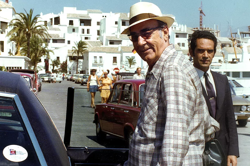 José Banús, Spanish property developer and founder of Puerto Banús marina in Marbella