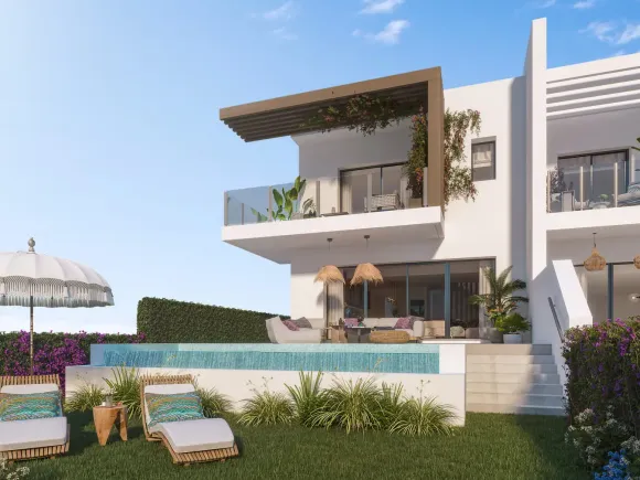 Semi Detached Villa for sale in El Chaparral, Mijas Costa