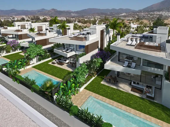 5 New Villas at Puerto Banús Beach