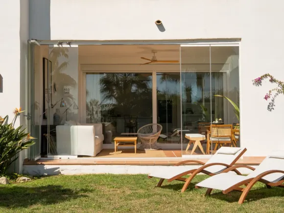 Corner Ground Floor Apartment for sale in Alcazaba Lagoon, Casares