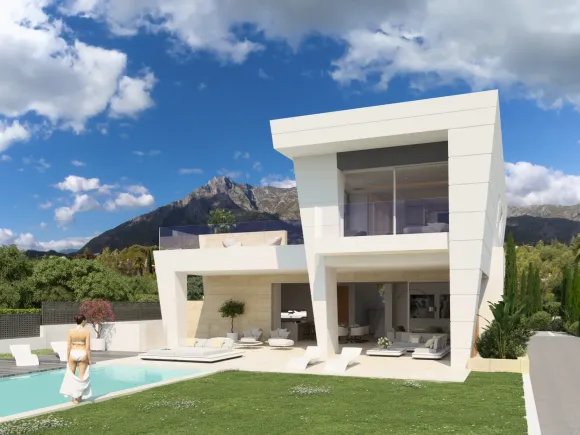Plot and project for sale in a stunning location of Rocio de Nagueles, Marbella