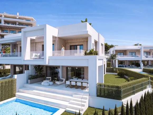 New project in the New Golden Mile with spectacular sea views