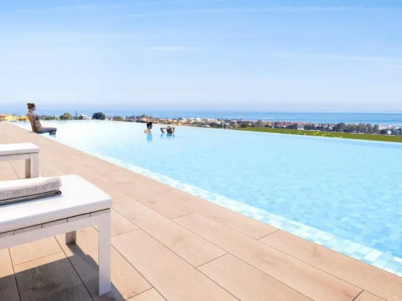 New project in the New Golden Mile with spectacular sea views