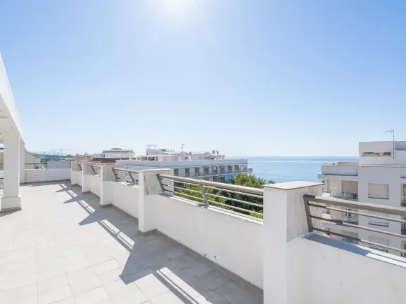 Estepona, penthouse, first line, beachfront, sea views, 4 bedroom, luxury