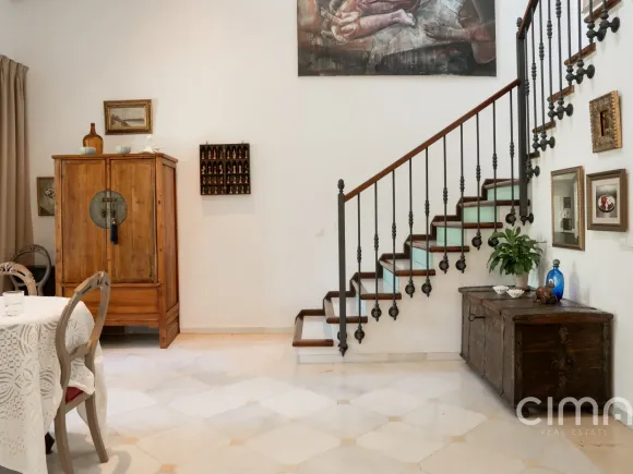 Frontline golf townhouse in Guadalmina Alta