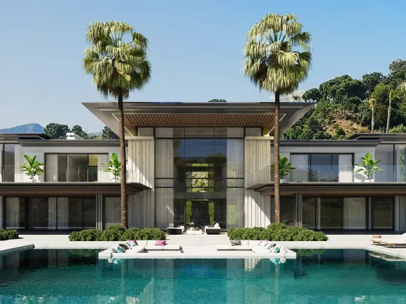 Contemporary Villa with Panoramic Golf Views in Marbella Club