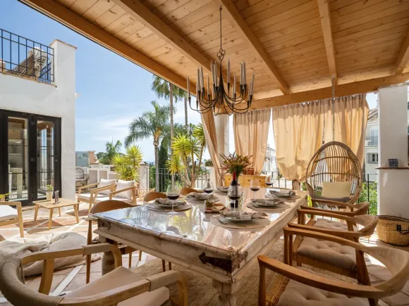 Andalusian Townhouse with Nordic Interiors — Golden Mile, Marbella