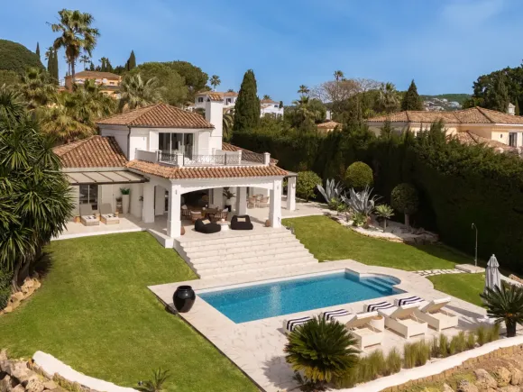 Andalusian Villa with Sea Views in Sotogrande