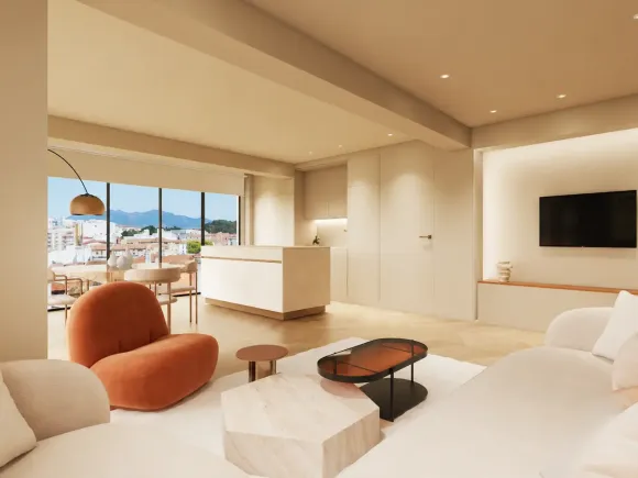 Fully renovated 2-bedroom apartment in the heart of Málaga's historic centre